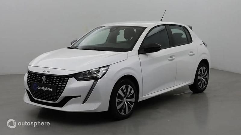 Blanc Utilisé 2023 Peugeot 208 Active Citadine | 15 499 € (Prix juste) - Image 1/4