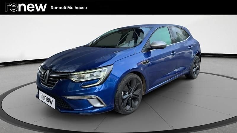 Bleu Utilisé 2019 Renault Mégane GT Line GT-Line Berline | 16 999 € - Image 1/4