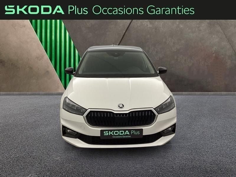 Occasion Skoda Fabia Ambition 95 ch (69 kW) 2023 Blanc cristal spéciale (color concept) Berline