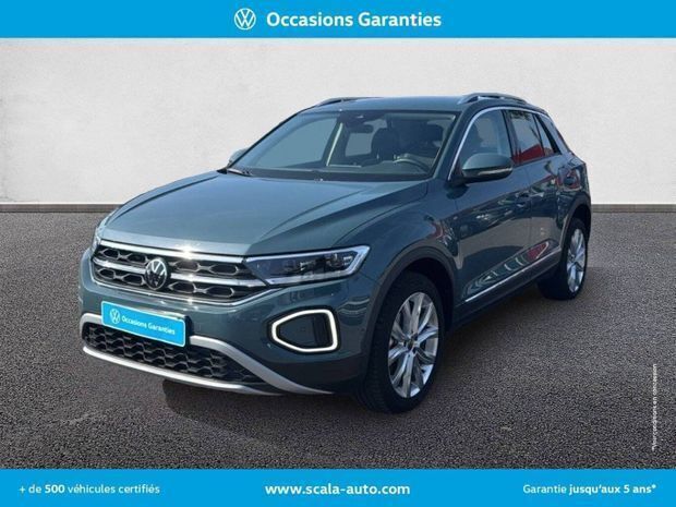Bleu Occasion 2024 VW T-Roc Style SUV | 29 990 € (Prix juste) - Image 1/4
