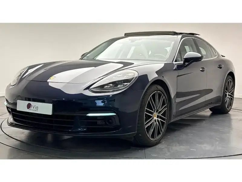 Bleu Utilisé 2017 Porsche Panamera 4S Berline | 64 990 € (Prix juste) - Image 1/4
