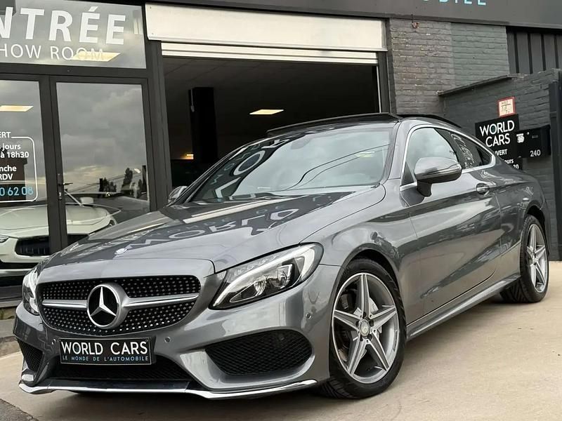 Gris Utilisé 2017 Mercedes C180 AMG Coupé | 20 990 € (Prix juste) - Image 1/4