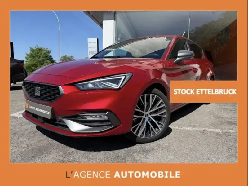 Rouge Utilisé 2024 Seat Leon FR Berline | 26 900 € (Prix juste) - Image 1/4