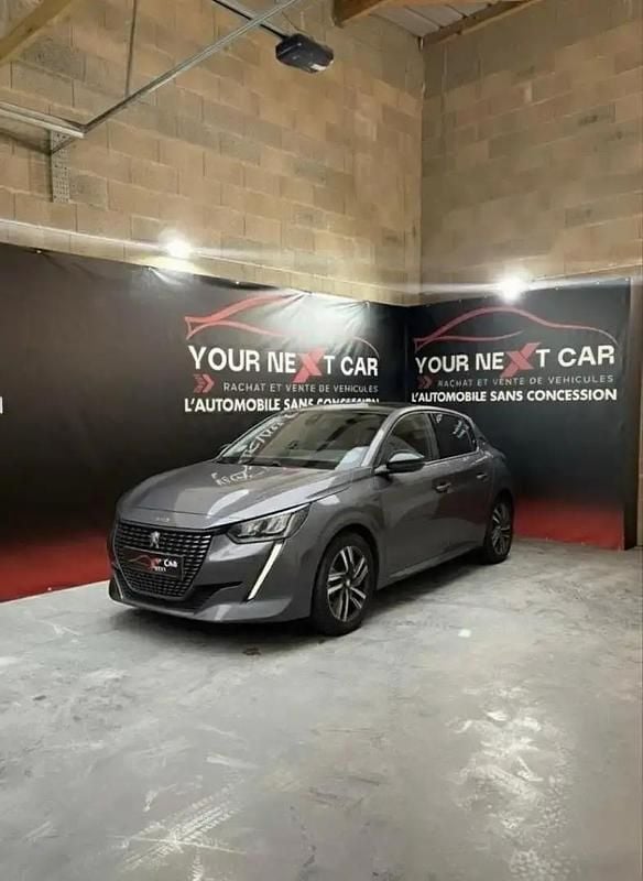 Noir Utilisé 2022 Peugeot 208 Citadine | 13 900 € (Prix juste) - Image 1/4