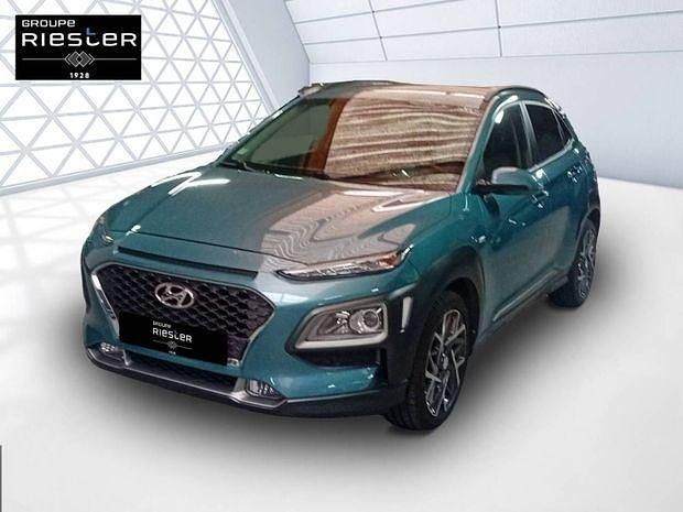 Bleu Utilisé 2021 Hyundai Kona SUV | 18 980 € (Super prix) - Image 1/4