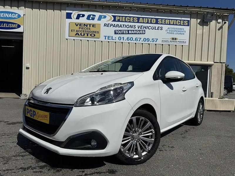 Blanc Utilisé 2019 Peugeot 208 Business-Line Citadine | 6 900 € (Bon prix) - Image 1/4