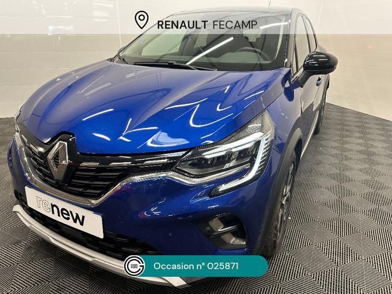 Bleu Utilisé 2021 Renault Captur Intens SUV | 18 490 € (Prix juste) - Image 1/4