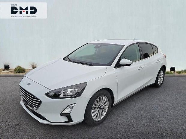 Blanc Utilisé 2021 Ford Focus Titanium X | 16 490 € (Prix juste) - Image 1/4