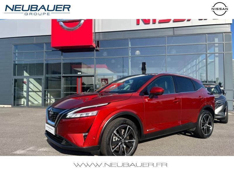 Rouge passion (spéciale) Utilisé 2023 Nissan Qashqai Tekna SUV | 29 890 € (Prix juste) - Image 1/4