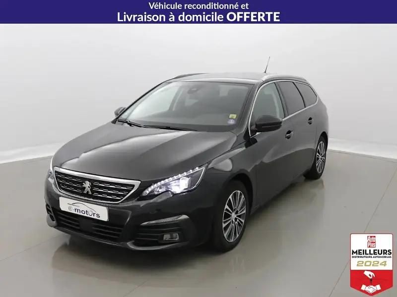 Noir Utilisé 2020 Peugeot 308 Allure Break | 13 900 € (Prix juste) - Image 1/4