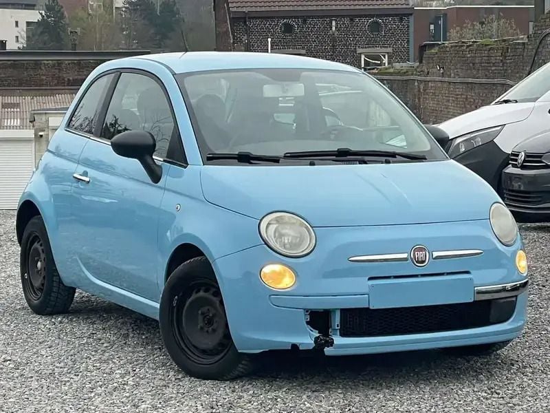 Bleu Utilisé 2011 Fiat 500 Lounge Berline | 3 490 € (Prix juste) - Image 1/4