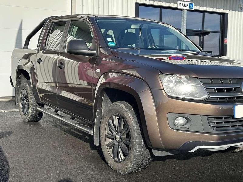Occasion VW Amarok Trendline 179 ch (131 kW) 2014 Brun Pick-up