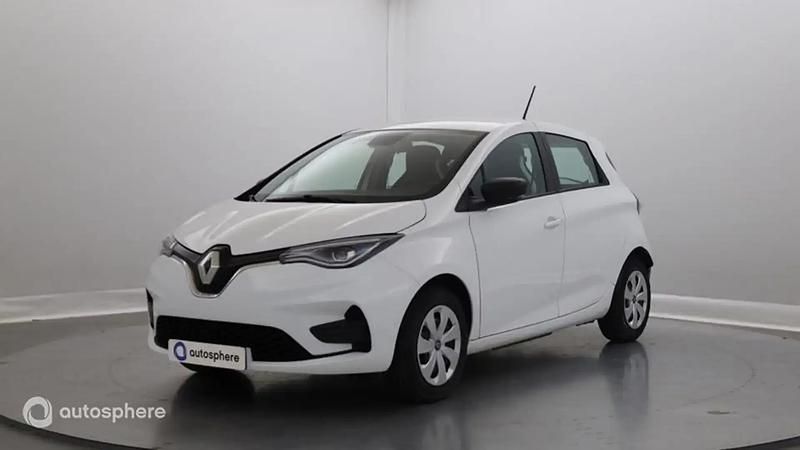 Blanc Utilisé 2021 Renault Zoe Life Citadine | 11 999 € (Bon prix) - Image 1/4