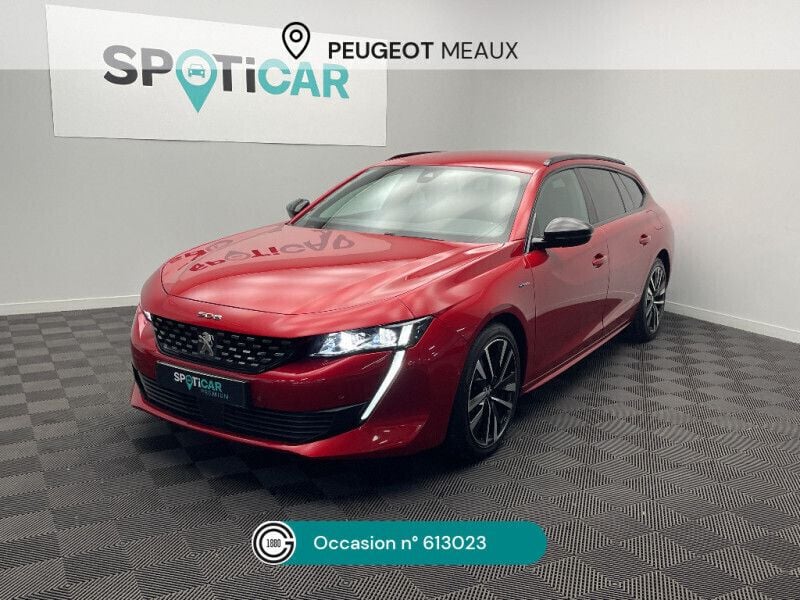 Rouge Utilisé 2021 Peugeot 508 GT Break | 25 990 € (Prix juste) - Image 1/4