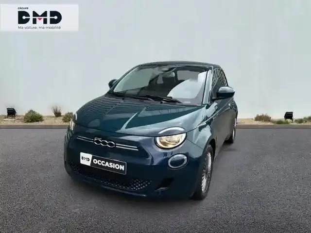 Ocean green métal Utilisé 2023 Fiat 500e Style Citadine | 21 890 € - Image 1/4