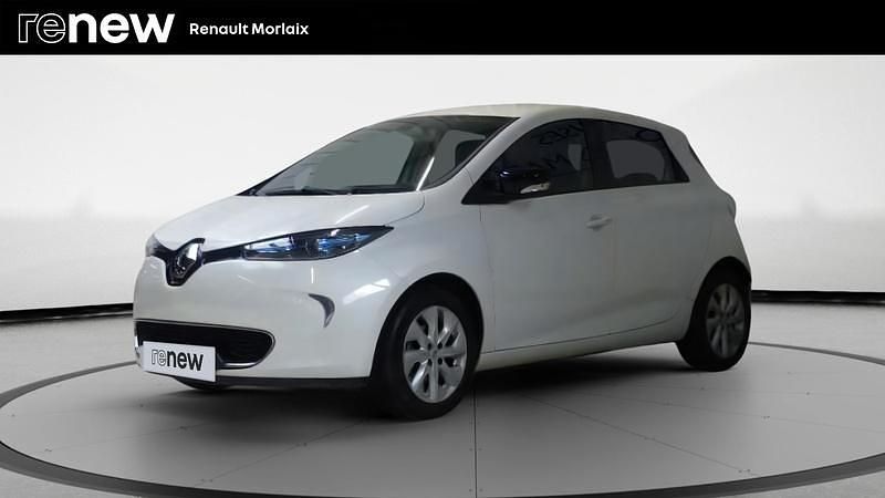 Blanc nacre Utilisé 2017 Renault Zoe Intens Citadine | 6 490 € (Prix juste) - Image 1/4