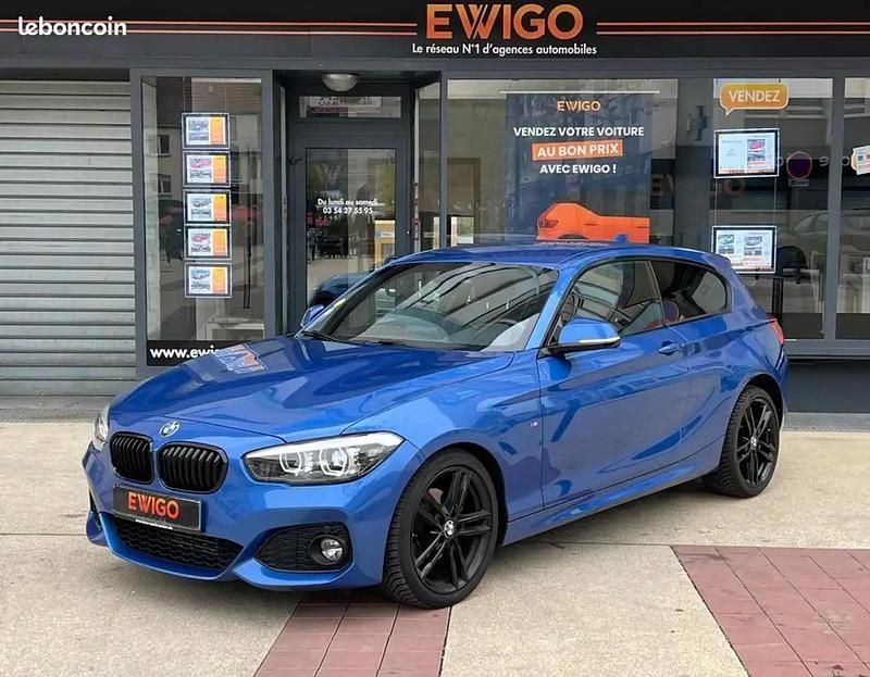 Bleu Occasion 2019 BMW 120 M Sport Citadine | 22 490 € (Bon prix) - Image 1/4