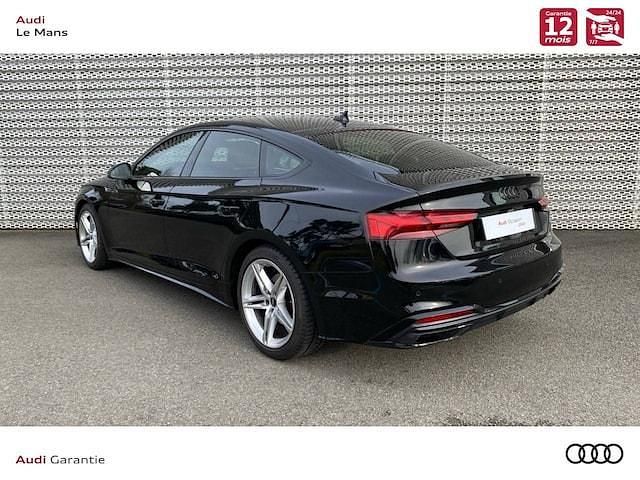 Occasion Audi A5 Sportback S-Line 204 ch (150 kW) 2022 Noir mythe métallisé Citadine