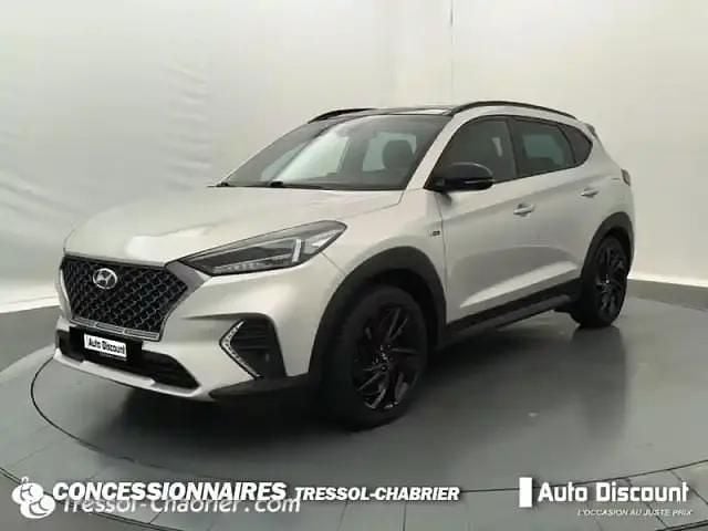 Platinum silver Utilisé 2019 Hyundai Tucson N Line SUV | 22 650 € (Prix juste) - Image 1/4