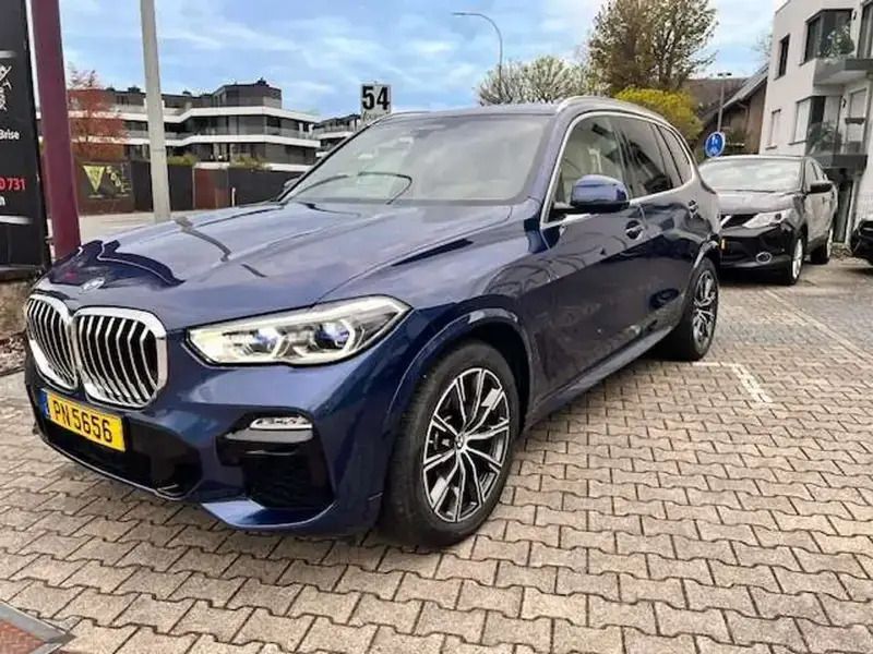 Bleu Utilisé 2021 BMW X5 Sport Line SUV | 59 550 € (Prix assez cher) - Image 1/2