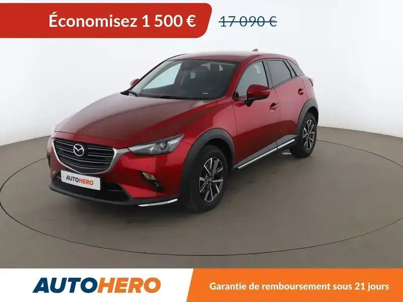 Rouge Utilisé 2019 Mazda CX-3 Selection SUV | 15 590 € (Super prix) - Image 1/2