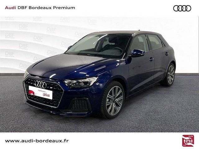 Bleu navarre métallisé noir mythe métallisé Utilisé 2025 Audi A1 Sportback Design Citadine | 27 990 € (Prix assez cher) - Image 1/4