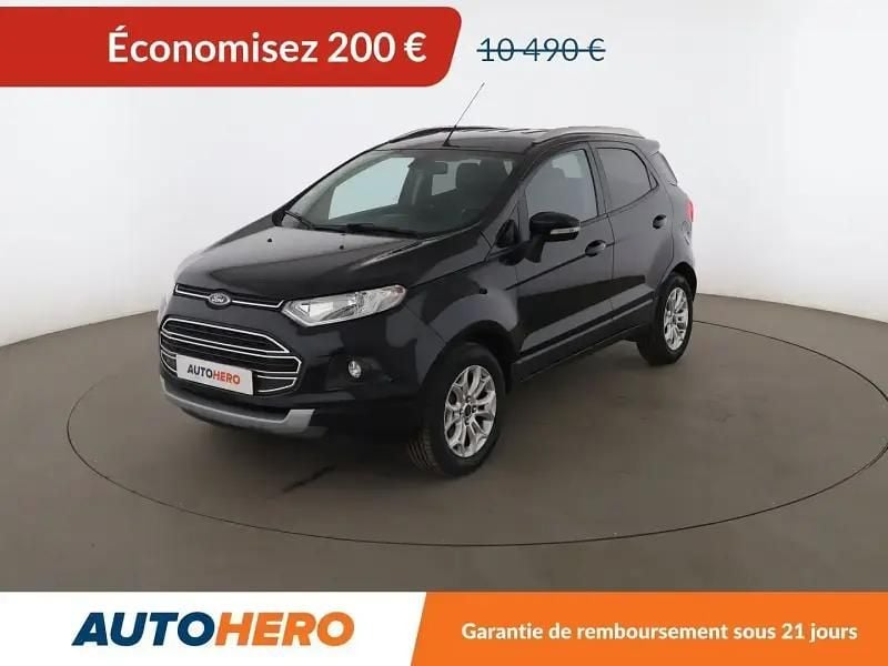 Noir Utilisé 2016 Ford Ecosport Titanium SUV | 9 790 € (Prix juste) - Image 1/2