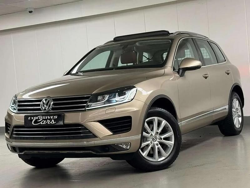 Beige Utilisé 2016 VW Touareg SUV | 22 900 € (Super prix) - Image 1/4