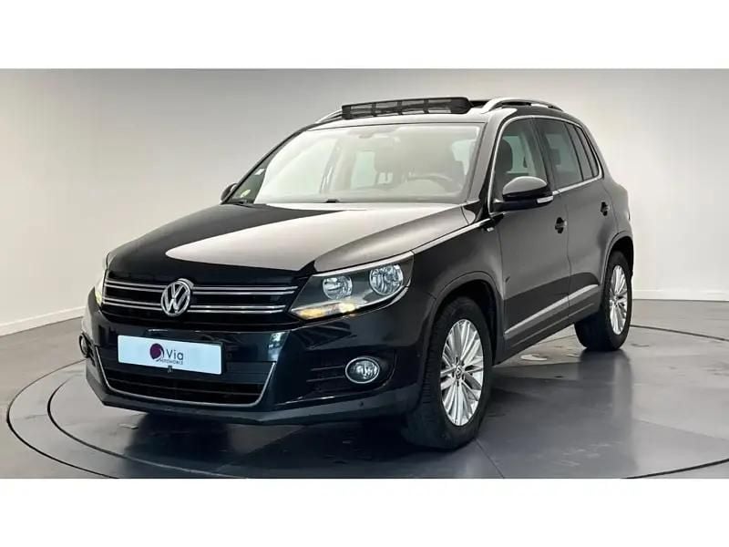 Noir Utilisé 2014 VW Tiguan Cup SUV | 9 990 € (Prix juste) - Image 1/4
