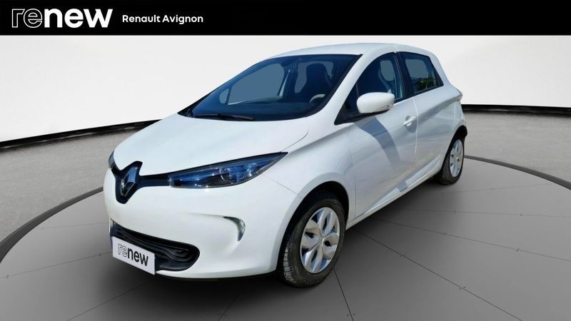 Blanc Utilisé 2018 Renault Zoe Life Citadine | 6 899 € (Bon prix) - Image 1/4