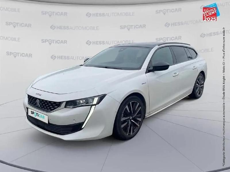 Blanc Utilisé 2021 Peugeot 508 GT Break | 21 999 € (Prix juste) - Image 1/4