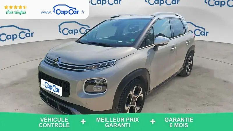 Beige Utilisé 2019 Citroën C3 Aircross PureTech SUV | 8 490 € (Bon prix) - Image 1/4