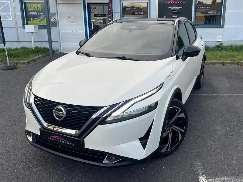Blanc Utilisé 2022 Nissan Qashqai Tekna+ SUV | 21 490 € (Bon prix) - Image 1/4