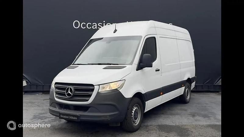 Blanc Utilisé 2023 Mercedes Sprinter Van | 37 999 € (Prix juste) - Image 1/4