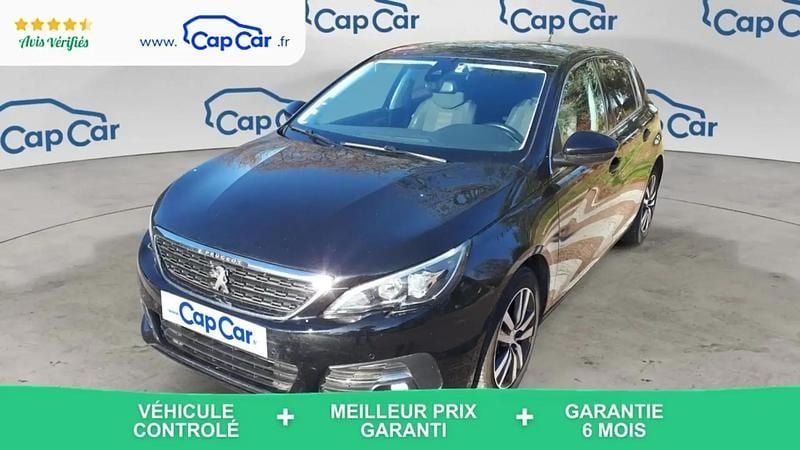Noir Utilisé 2018 Peugeot 308 Allure Berline | 8 890 € (Super prix) - Image 1/4
