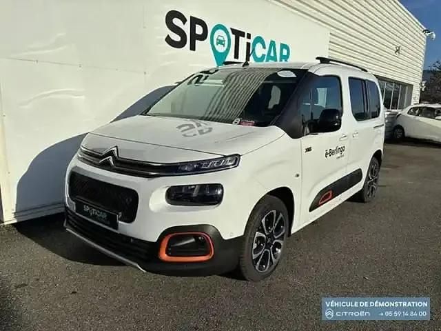 Blanc icy teinte opaque Nouvelle 2025 Citroën e-Berlingo Monospace | 33 400 € (Prix assez cher) - Image 1/4