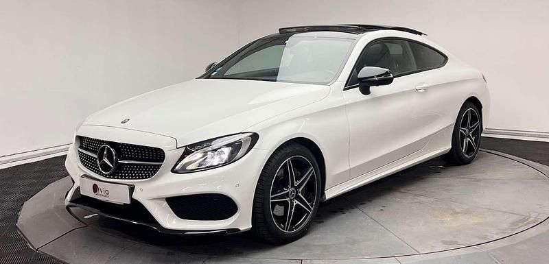 Occasion Mercedes C220 Sportline 170 ch (125 kW) 2017 Blanc Coupé