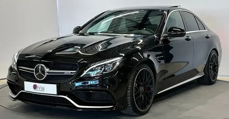 Noir Utilisé 2018 Mercedes C63 AMG AMG Berline | 56 490 € (Bon prix) - Image 1/4