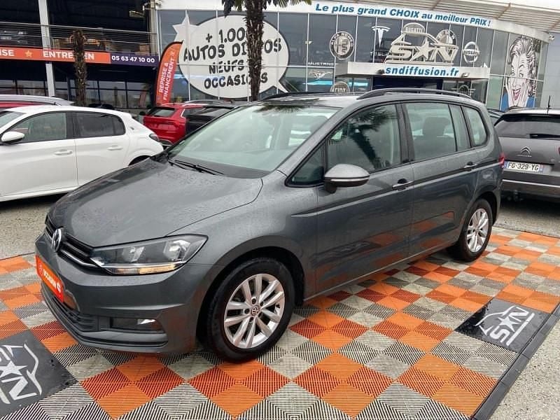 Gris Occasion 2019 VW Touran Monospace | 19 950 € (Bon prix) - Image 1/4