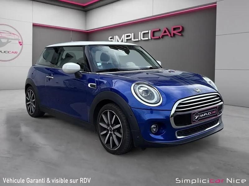Occasion Mini Cooper Hatch 136 ch (100 kW) 2019 Bleu Citadine