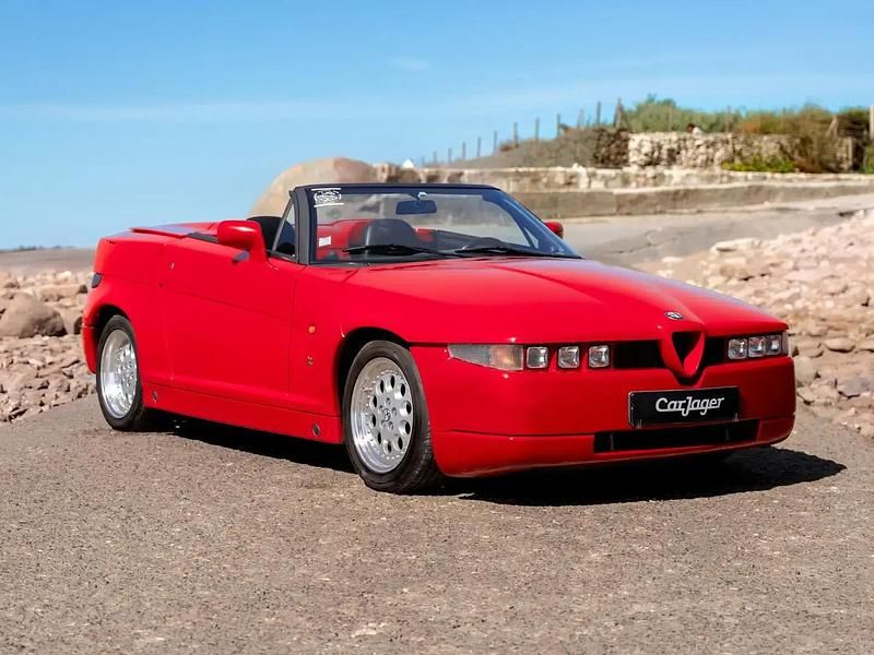 Rouge Occasion 1995 Alfa Romeo SZ/RZ Cabriolet | 92 000 € - Image 1/4