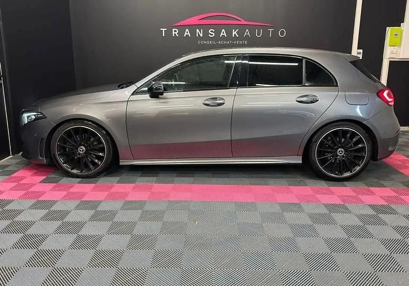 Occasion Mercedes A200 AMG line 151 ch (111 kW) 2019 Gris Berline