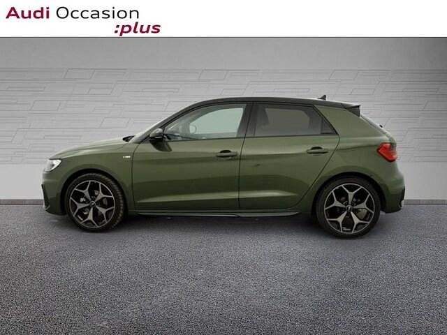 Occasion Audi A1 Sportback S-line plus 150 ch (110 kW) 2025 Vert district métallisé noir mythe métallisé Citadine