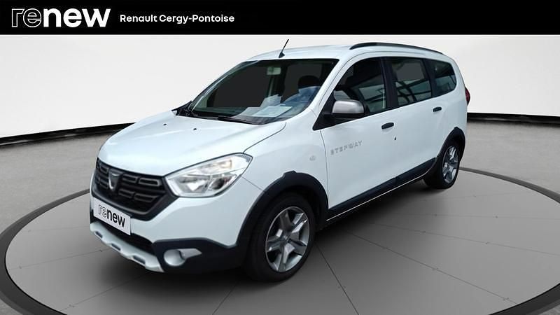 Blanc Utilisé 2021 Dacia Lodgy Stepway Monospace | 14 480 € (Prix juste) - Image 1/4