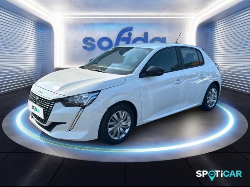 Blanc Utilisé 2023 Peugeot 208 Active Citadine | 13 990 € (Prix juste) - Image 1/3