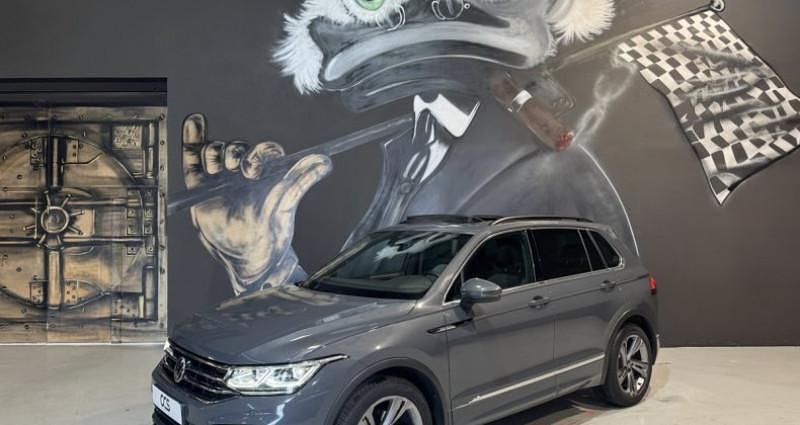 Gris Utilisé 2021 VW Tiguan R-line SUV | 33 990 € (Prix juste) - Image 1/4