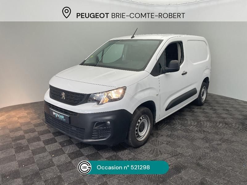 Blanc Utilisé 2023 Peugeot Partner S Van | 16 480 € (Prix juste) - Image 1/4