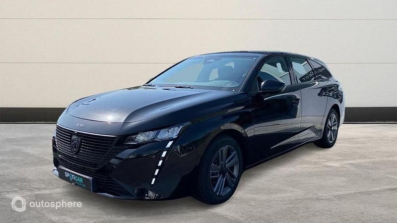 Noir Utilisé 2022 Peugeot 308 Active Break | 15 999 € (Prix juste) - Image 1/4