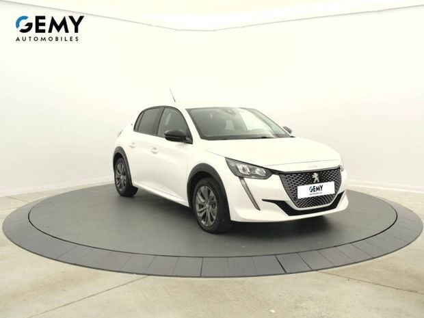 Occasion Peugeot e-208 Allure 100 kW (136 ch) 2023 Blanc Citadine
