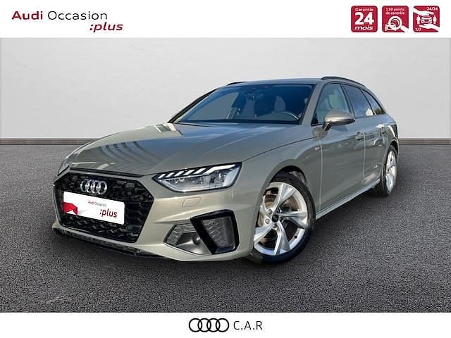 Gris chronos métallisé Utilisé 2024 Audi A4 S-Line Break | 40 900 € - Image 1/4